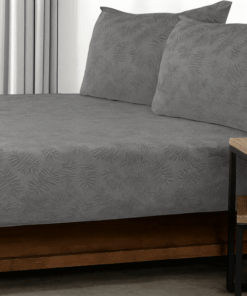 Premium Fitted Sheet Set  – Pinnate Leaves