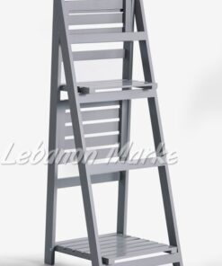 Premium Wooden Folding Ladder Shelf – 4 Layers - Image 8