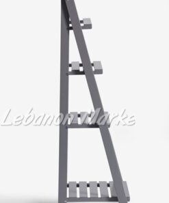 Premium Wooden Folding Ladder Shelf – 4 Layers - Image 9