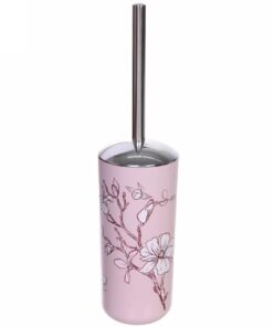 Premium Bathroom Accessories Set 8 Pieces - Floral - Image 4