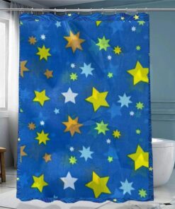 Premium Shower Curtains - Stars