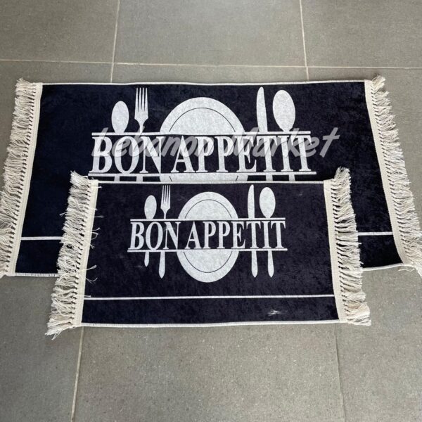 Two Stylish Multi-use Mat Set  - Bon Appetit