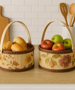 Multi-Purpose Woven Wicker Basket - Cutty