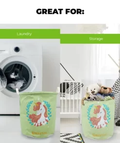 Alternative view of Children's Room Storage Basket  - Horse