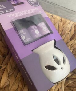 Premium Atmosphera Fragrance Burner With 3 Oil Fragrances - Lavender Blends - Image 2