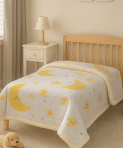 Luxurious Throw blanket - Moon & Stars
