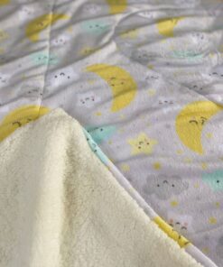 Alternative view of Luxurious Throw blanket - Moon & Stars