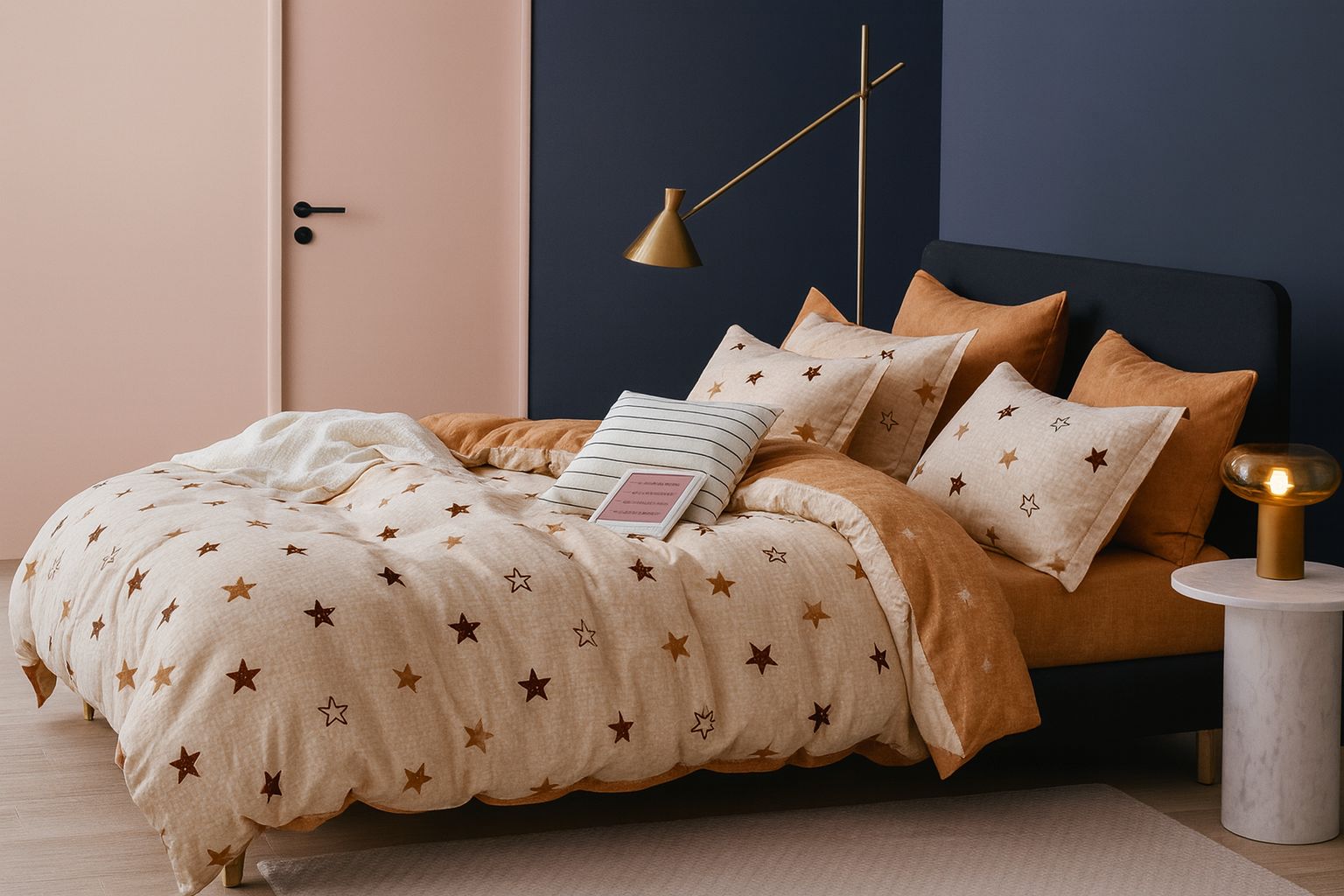 Deluxe Duvet Cover Set – Mini Stars