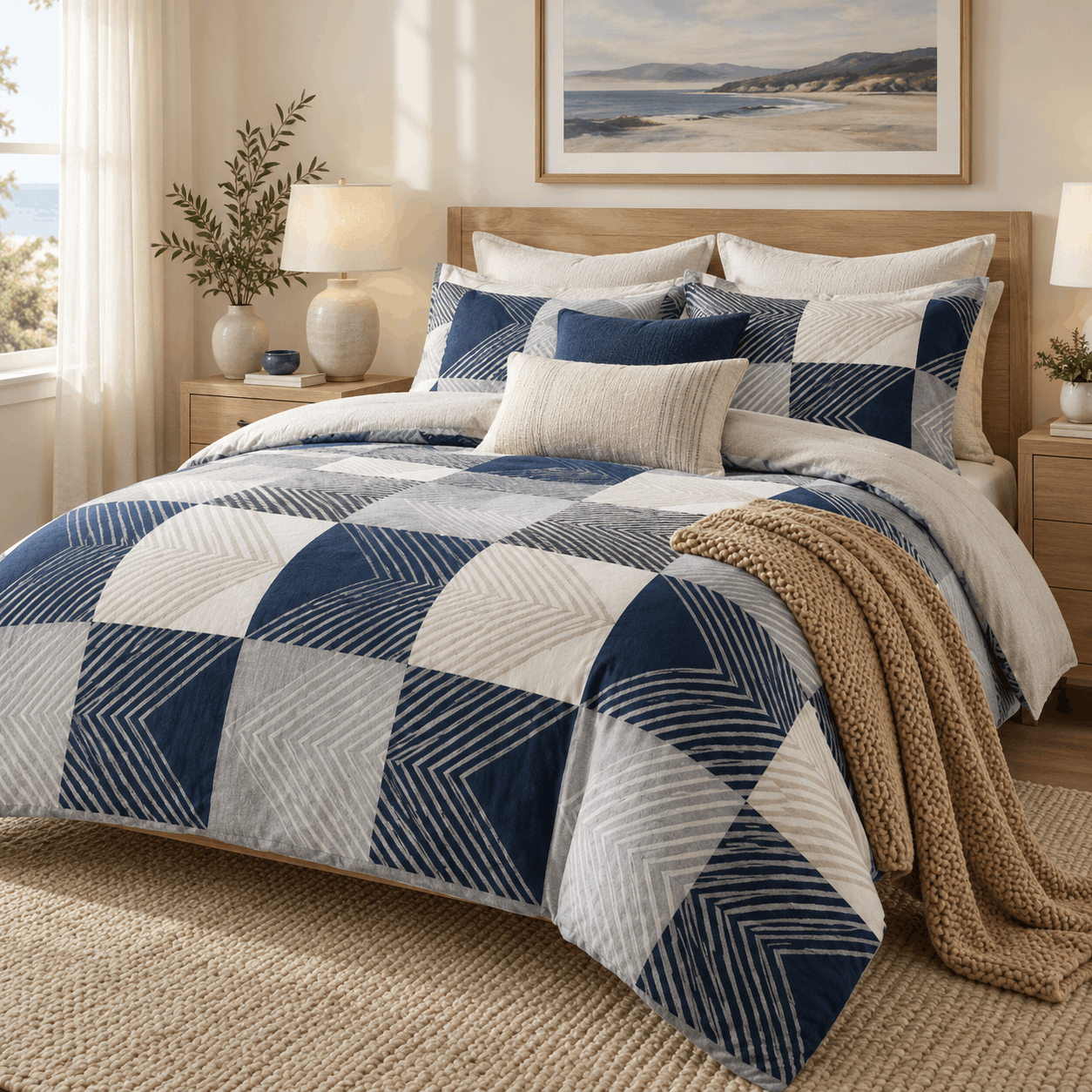 Deluxe Duvet Cover Set – Polly