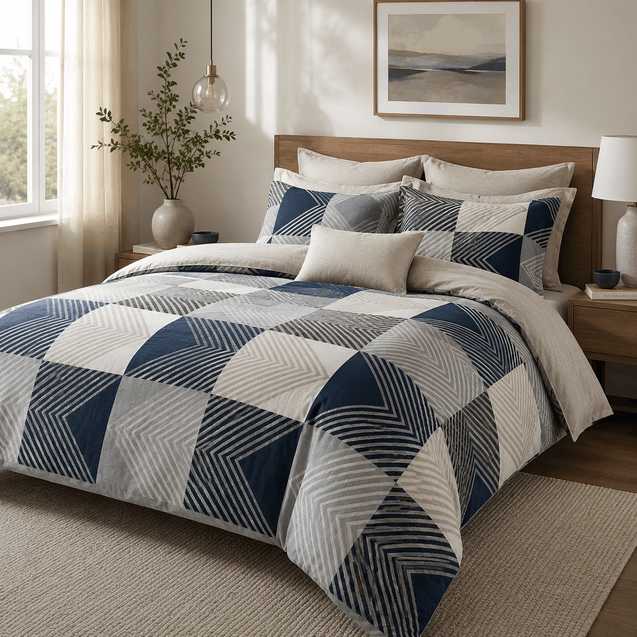 Deluxe Duvet Cover Set – Polly