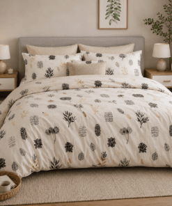 Deluxe Duvet Cover Set – Plants