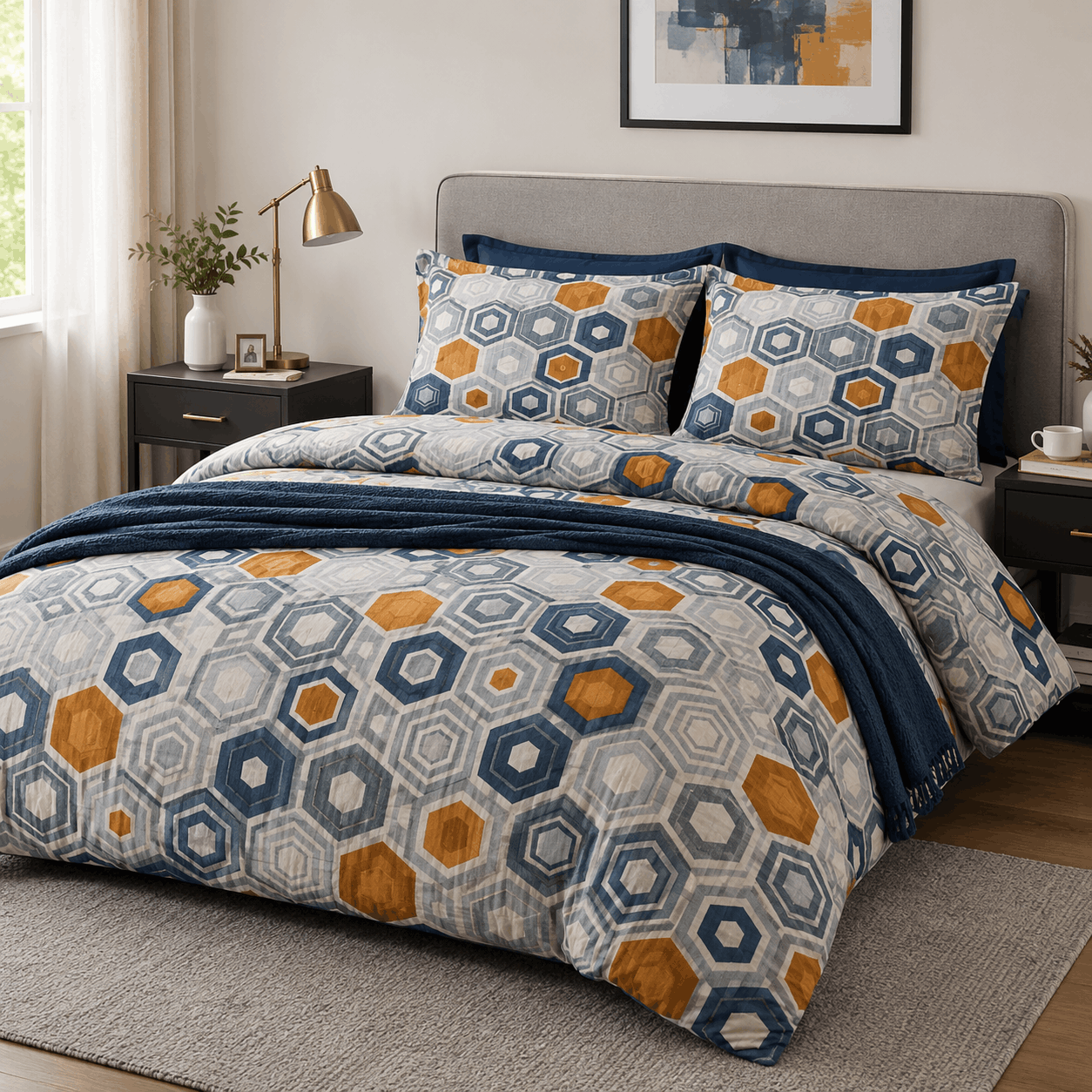 Deluxe Duvet Cover Set- Gregion