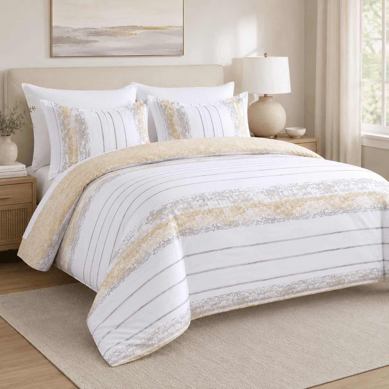 Deluxe Bedspread Set – Goldy