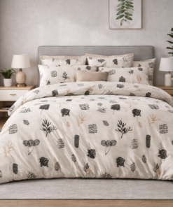 Deluxe Duvet Cover Set – Plants