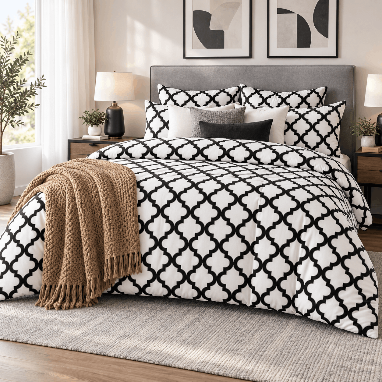 Deluxe Duvet Cover Set- White One