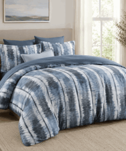 Deluxe Duvet Cover Set –  Modern Stripes