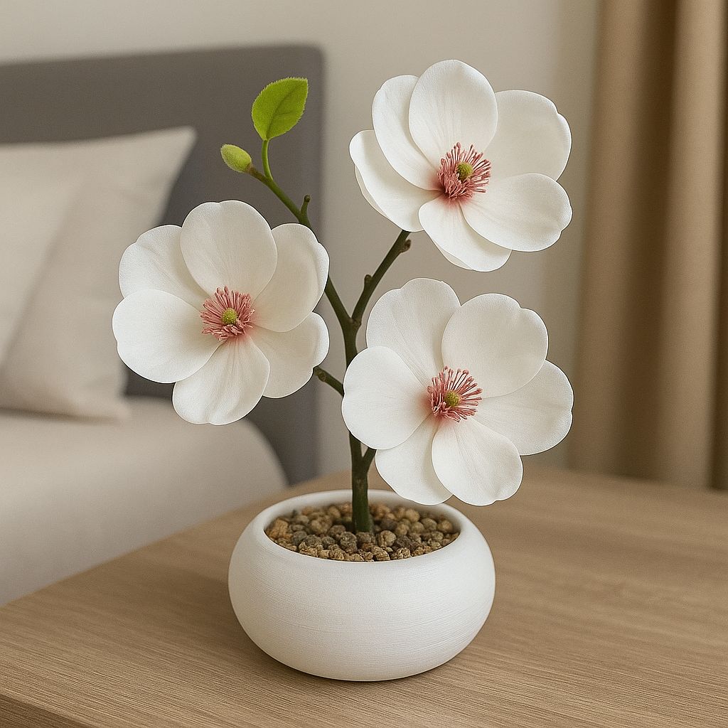 Luxurious Artificial Flower -Magnolia