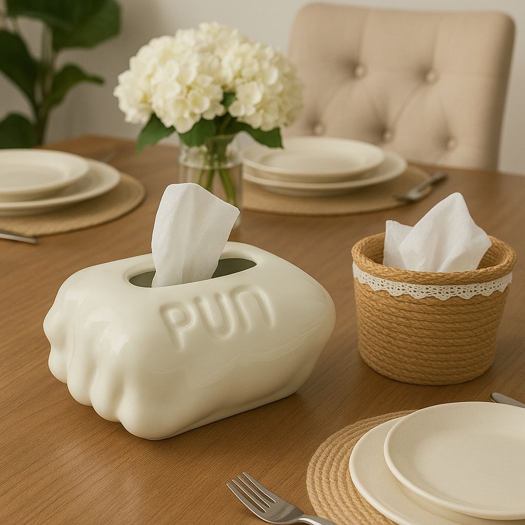 Luxurious Tissue Box – Glasses Biu