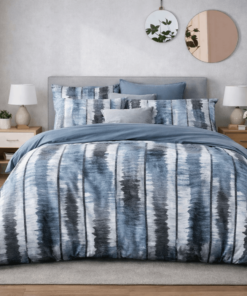 Deluxe Duvet Cover Set –  Modern Stripes