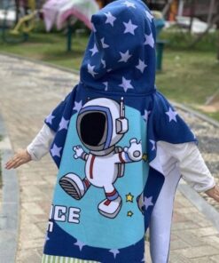 Kids Beach Towel – Space