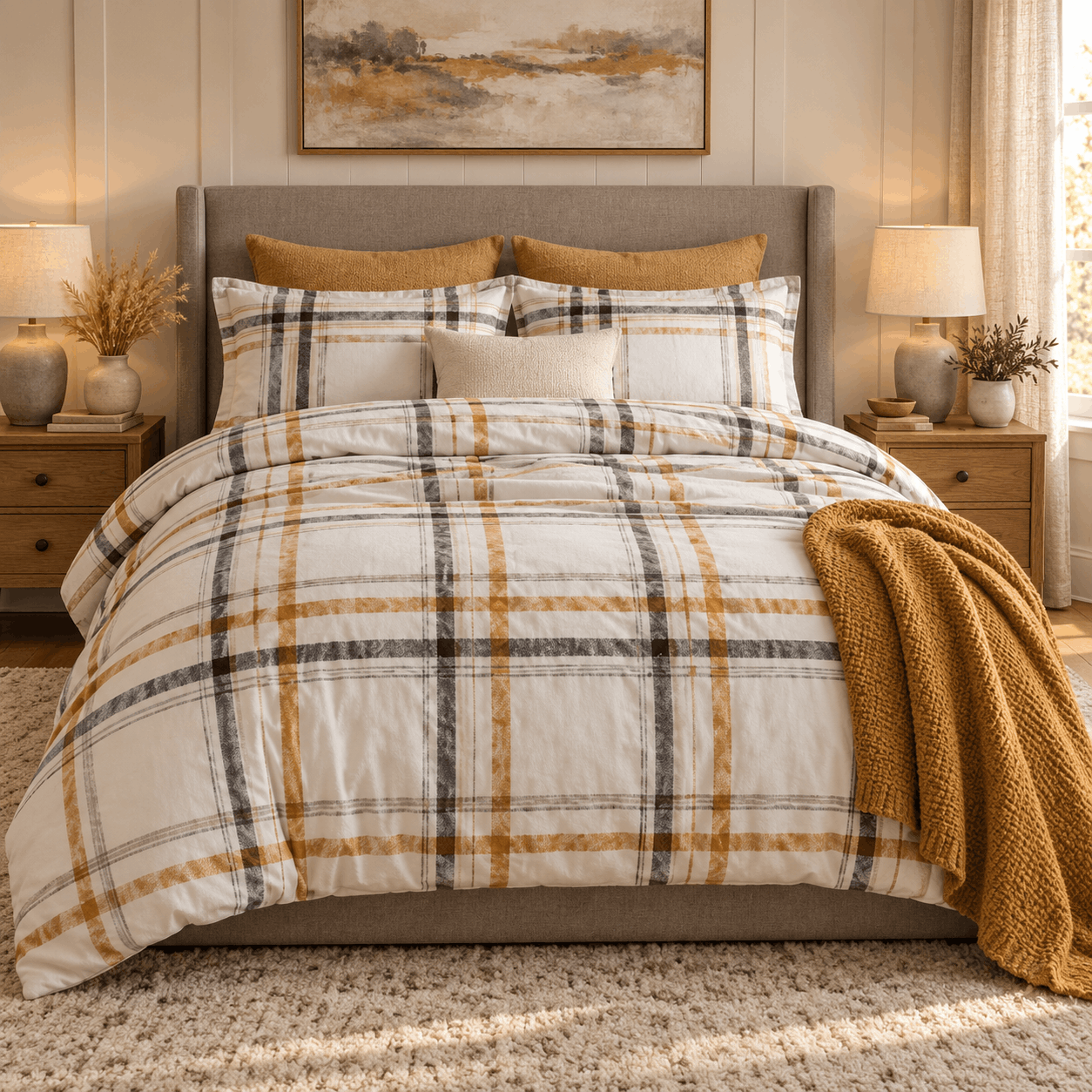 Deluxe Duvet Cover Set - Twill