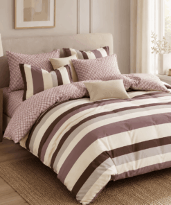 Deluxe Duvet Cover Set - Stripy