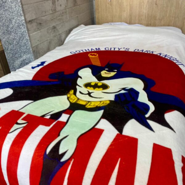 Kids Throw blanket - Bat Man - Image 3