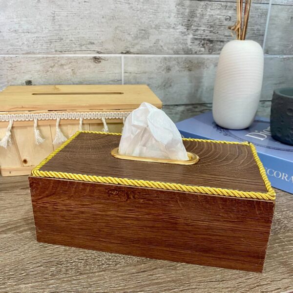 Luxurious Tissue Box – Goldy Line - Image 2