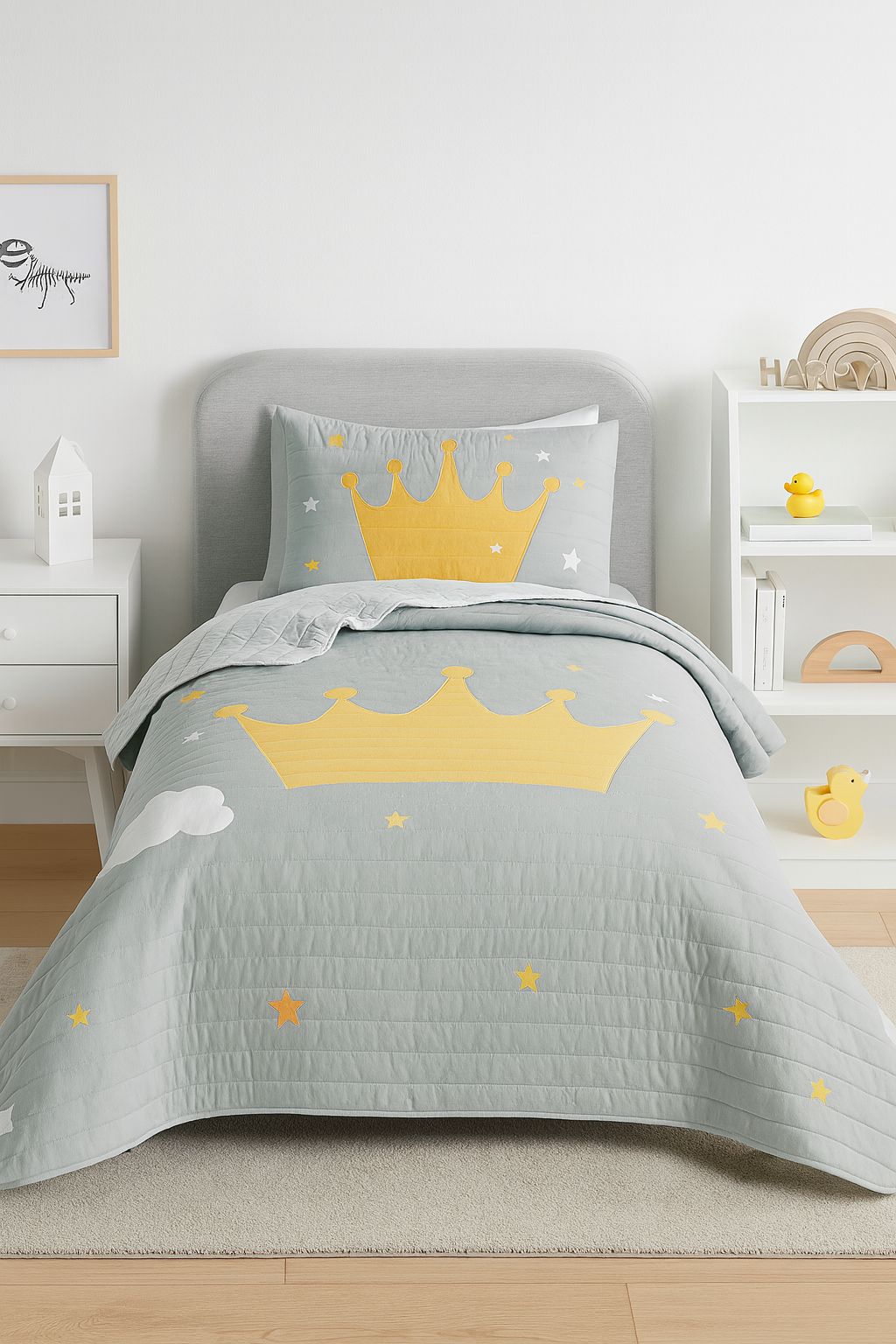 3D Duvet Cover Set – Crown