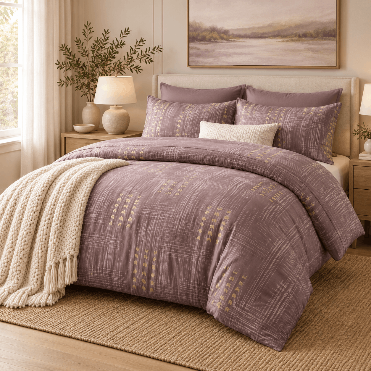 Deluxe Duvet Cover Set – Abstract