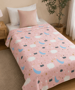 Pique Summer Blanket - Clouds