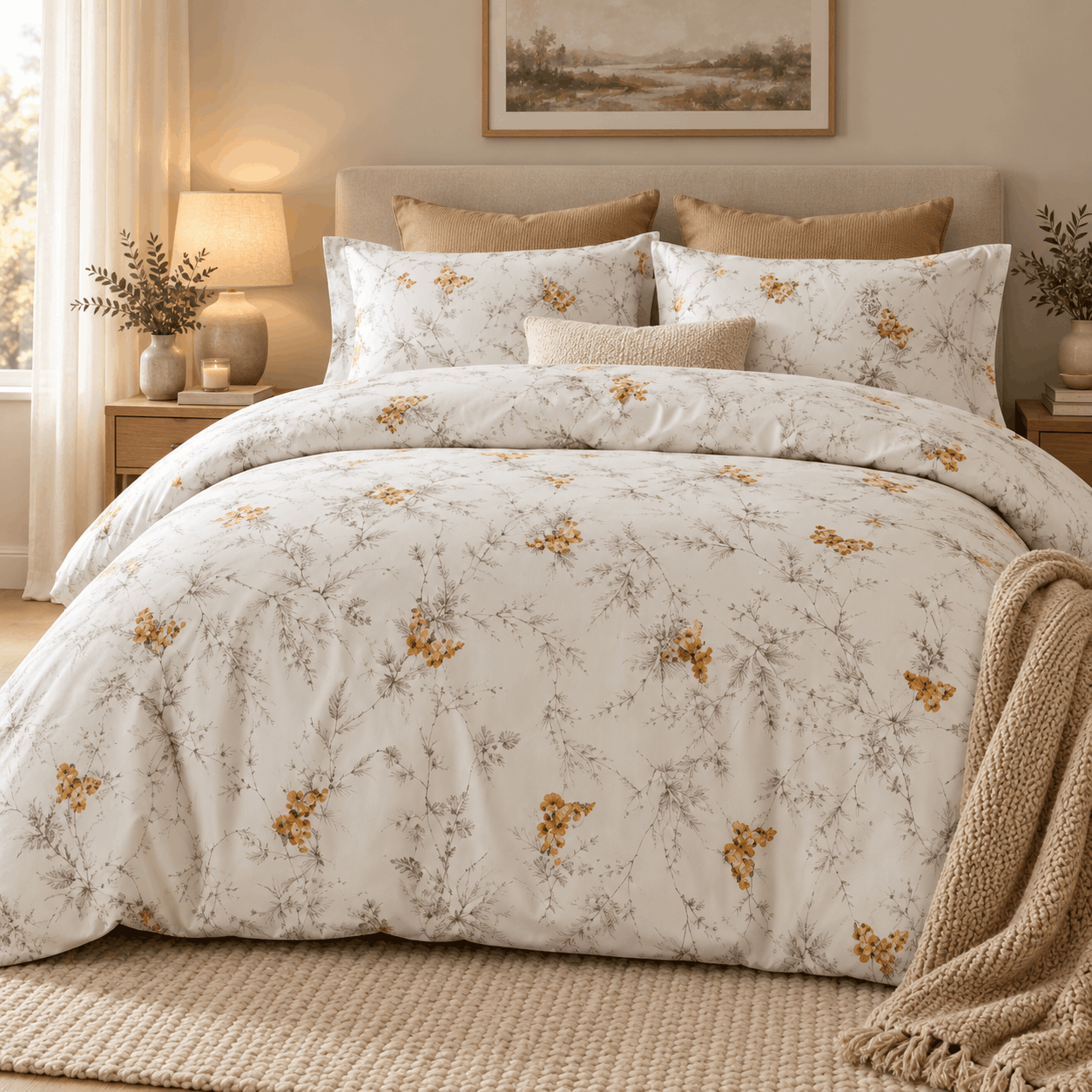 Deluxe Cotton Duvet Cover Set – Butterflay