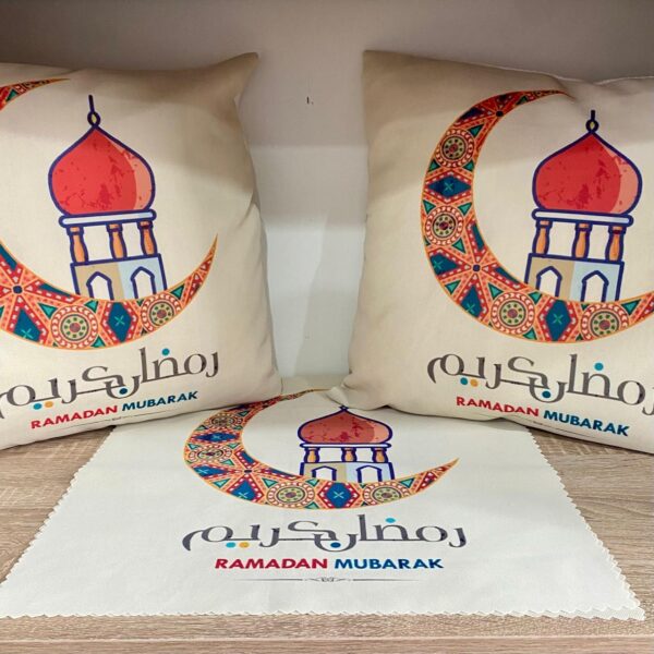 Premium Sheet & 2 Pillow case  - Ramadan Mubarak