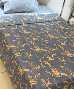 Pique Summer Blanket - Gold Floral
