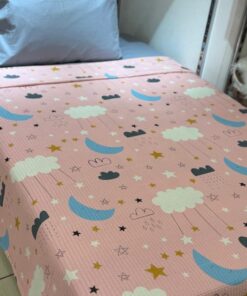 Pique Summer Blanket - Clouds