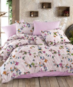 Deluxe Cotton Duvet Cover Set – Butterfly