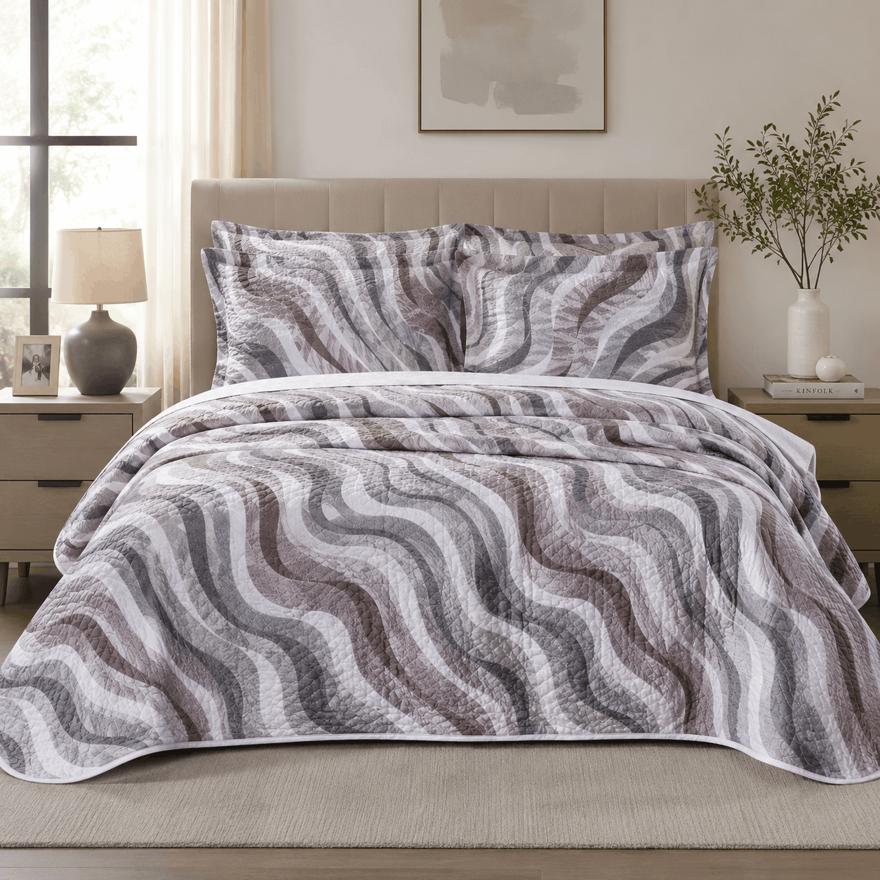 Deluxe Bedspread Set – Wavies