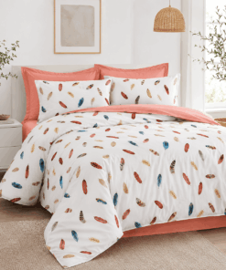 Deluxe Cotton Duvet Cover Set – Wings