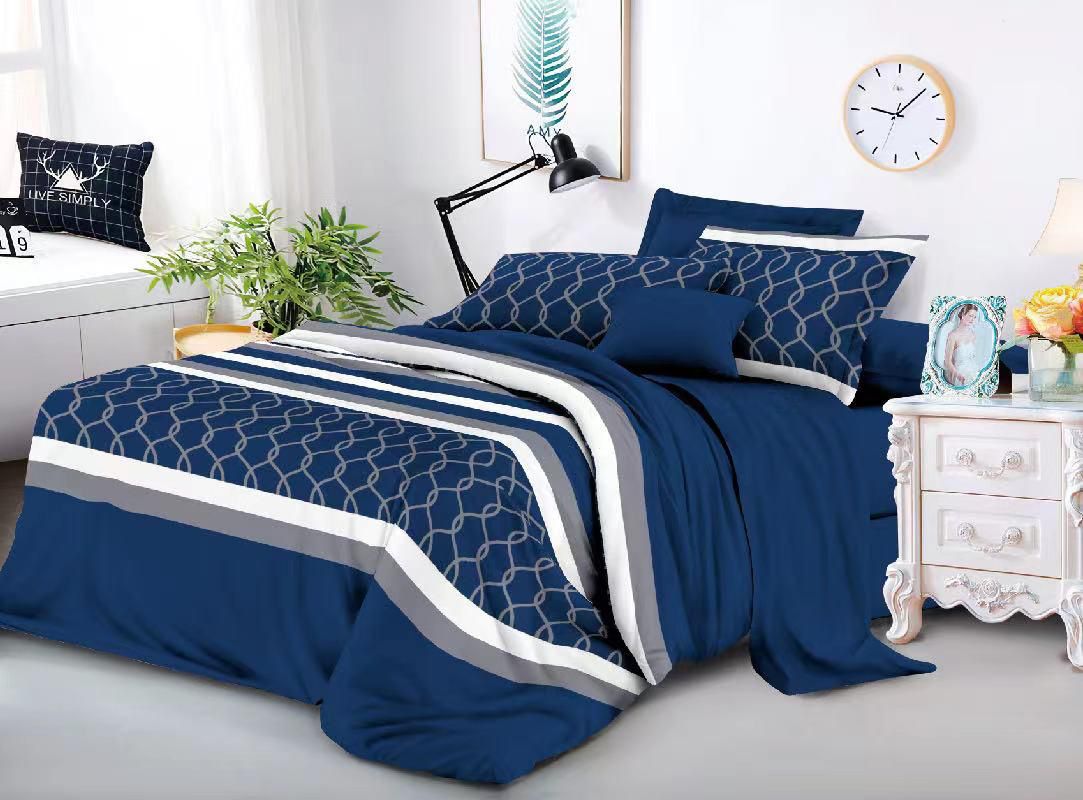 Premium Comforter Set – Navy