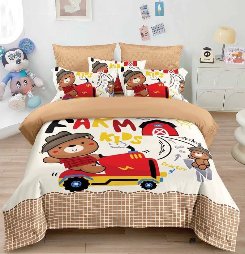 Deluxe Duvet Cover Set – Farm Kids