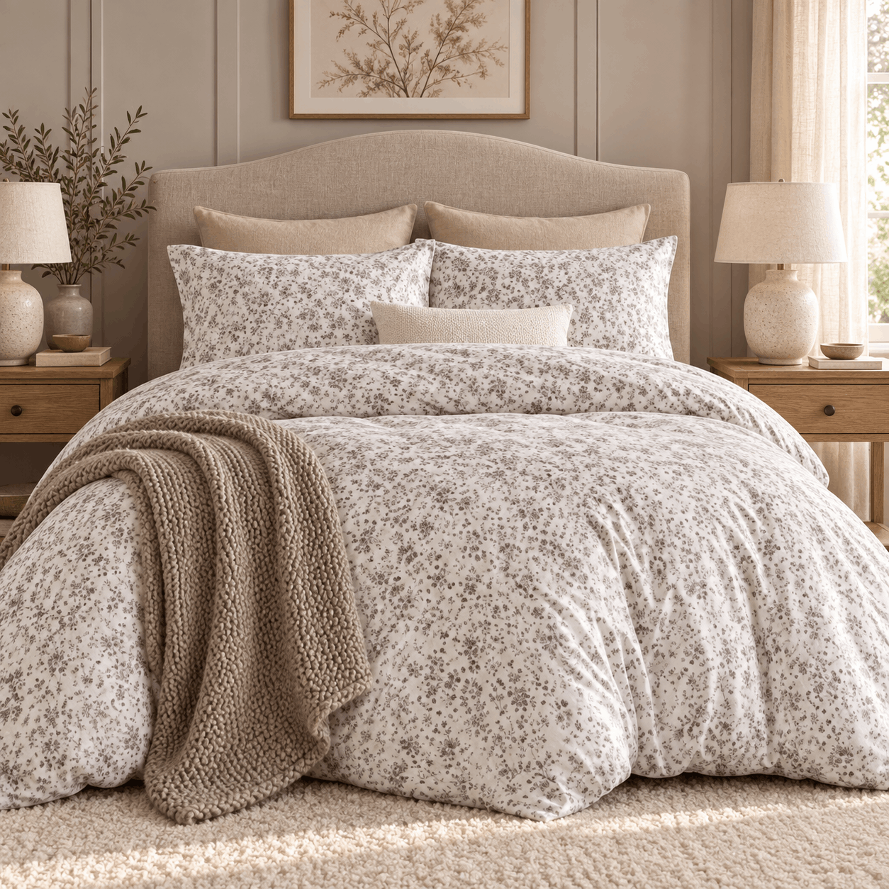 Deluxe Duvet Cover Set – Satis Rose