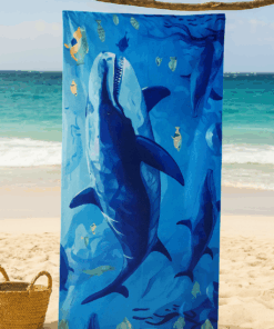 Premium Beach Towel - Owls
