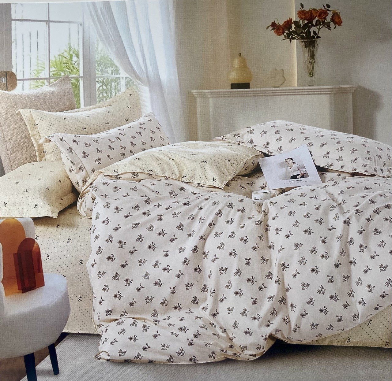 Deluxe Duvet Cover Set – Mini Rose