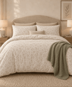 Deluxe Duvet Cover Set – Natural