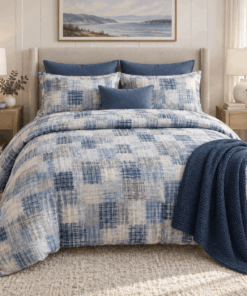 Deluxe Duvet Cover Set – Mini Stripe