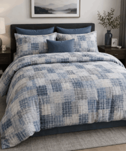 Deluxe Duvet Cover Set – Mini Stripe
