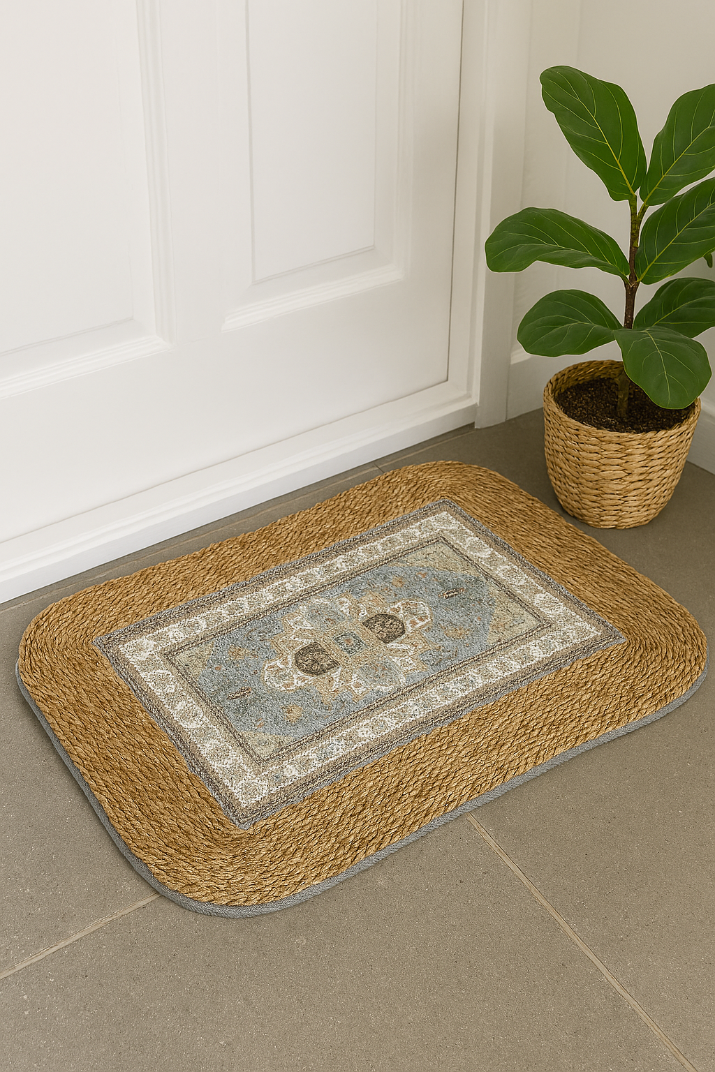 Stylish Outdoor Mat - Solimo