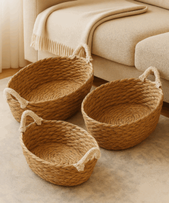 Luxurious Woven Basket – Dontel Hand