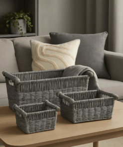 Alternative view of Luxurious Woven Basket – La Jolie Muse