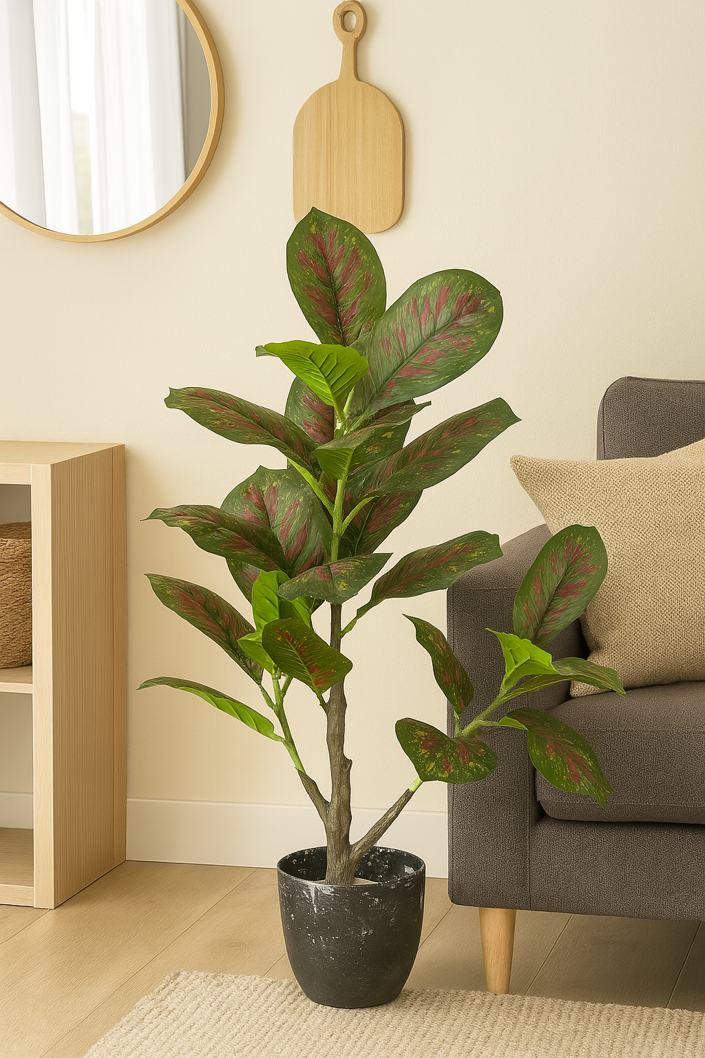 Luxurious Artificial Plant - Aglaonema Plant